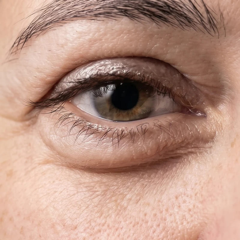 Eye bags and puffiness